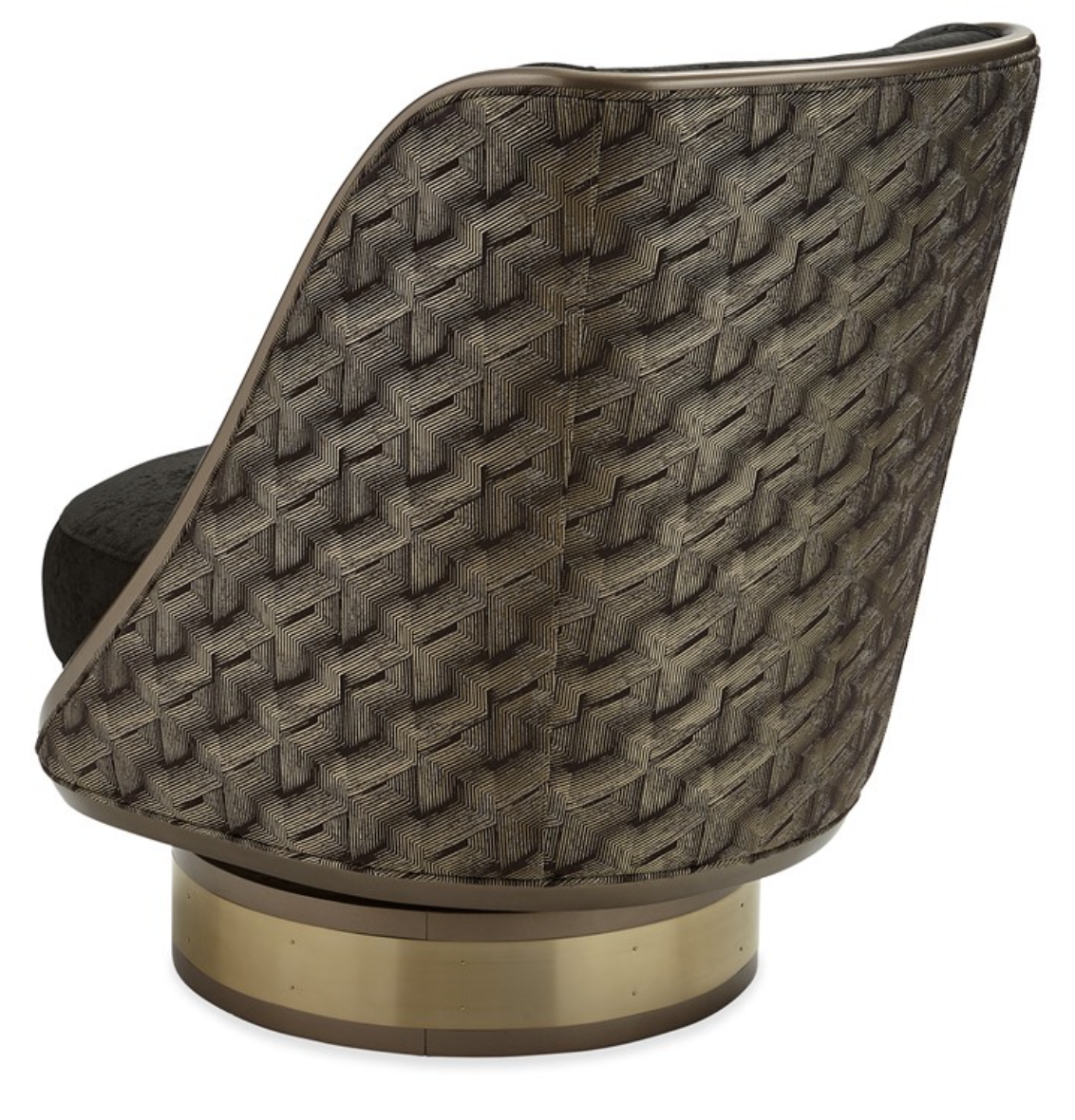 Go For A Spin Harvest Bronze Swivel Chair