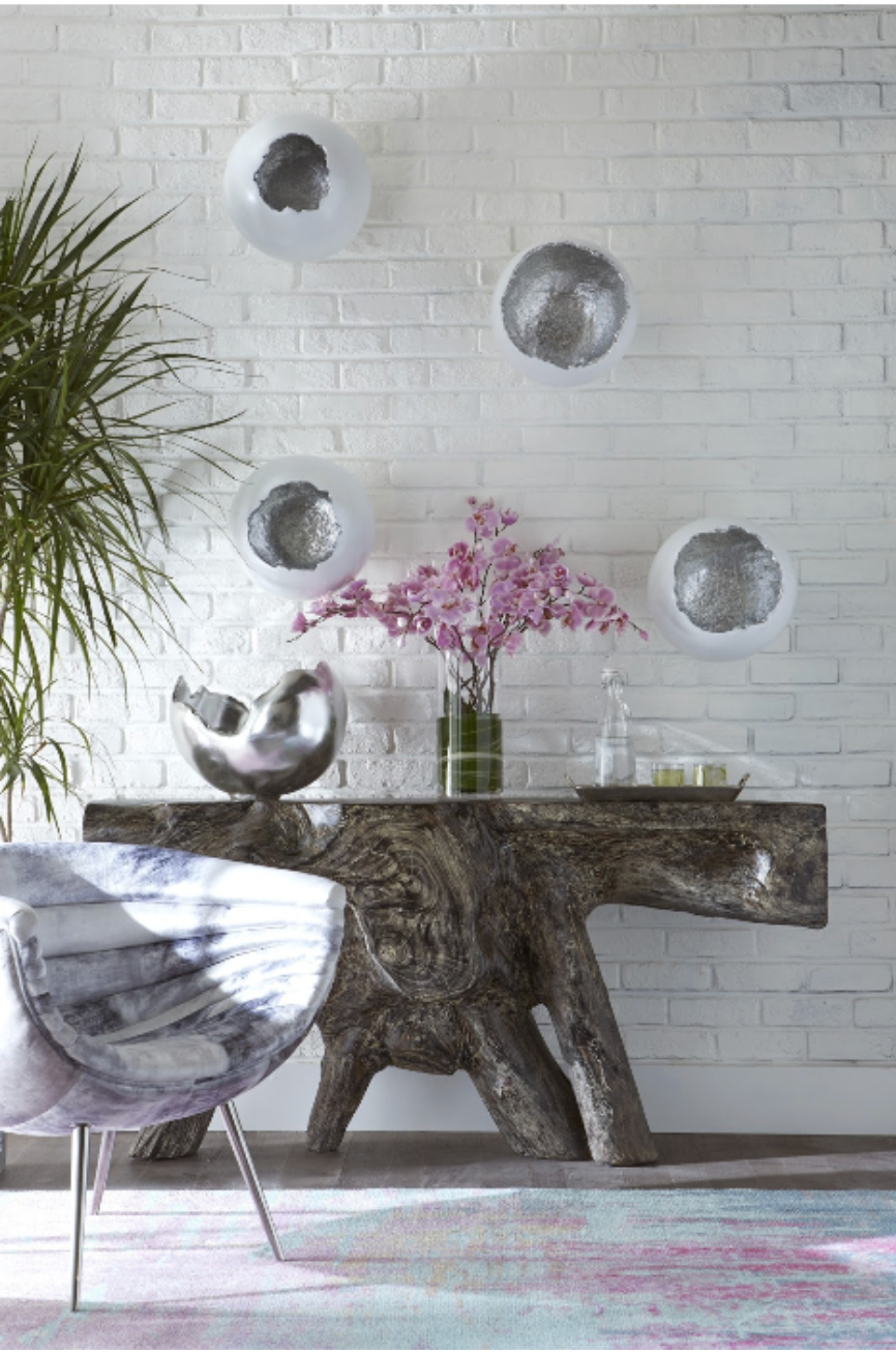 Silver Leaf Bowl