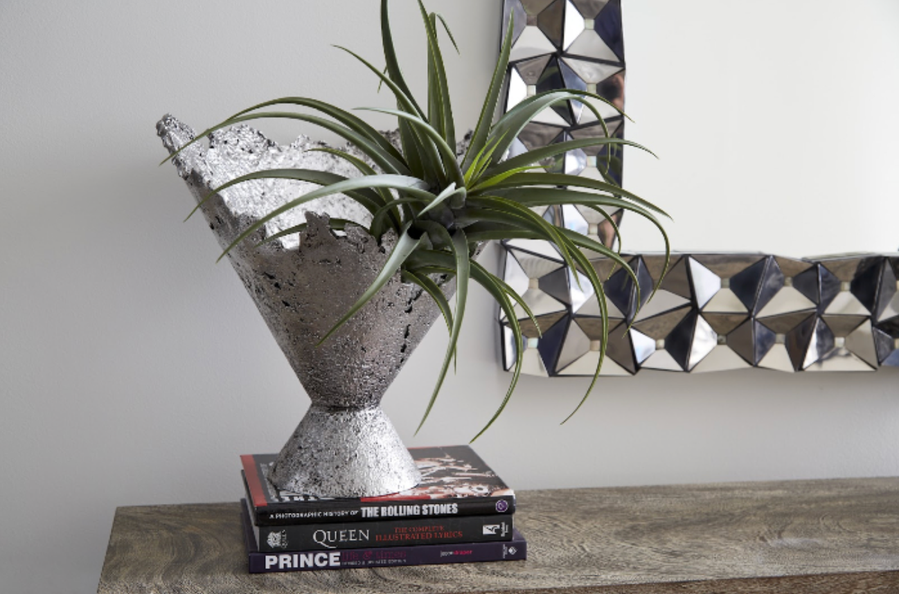 Splash Bowl Silver Leaf