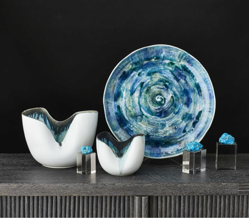 Indigo Vase Small