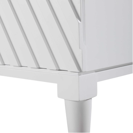 Colby 3 Drawer Chest White