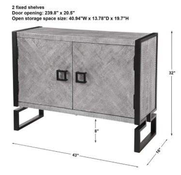 Keyes 2 door Cabinet