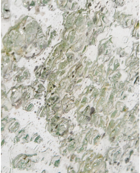 John Richard Waterfall High Gloss Broken Glass Cabinet