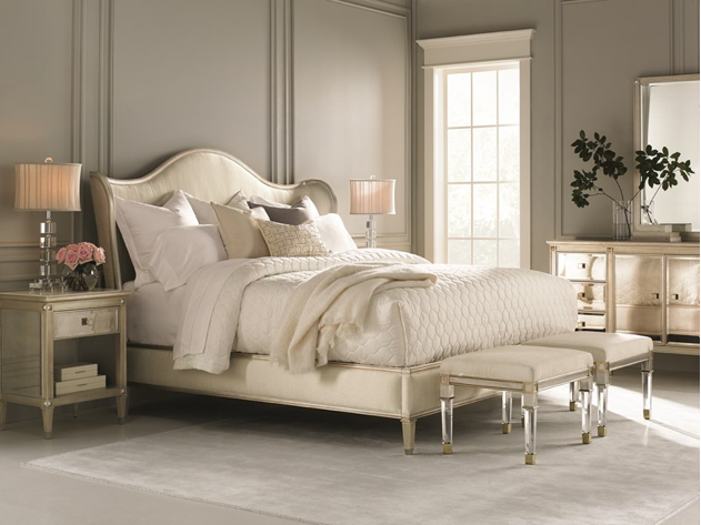 Caracole Silver & Gold Bench
