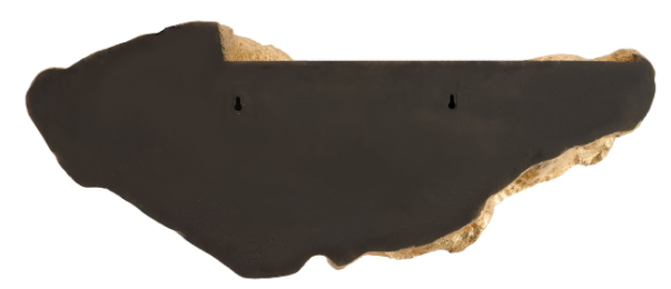 Boulder Shelf Wall Art Gold Leaf Large