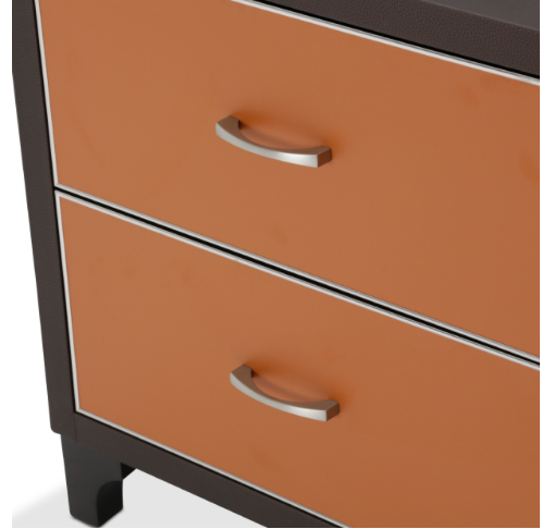 21 Cosmopolitan Orange Nightstand
