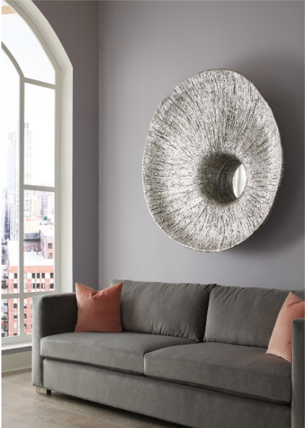 Silver Leaf Mirror