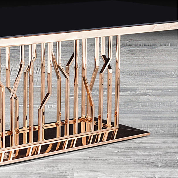 Lena Dining Table Rose Gold