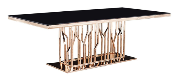 Lena Dining Table Rose Gold