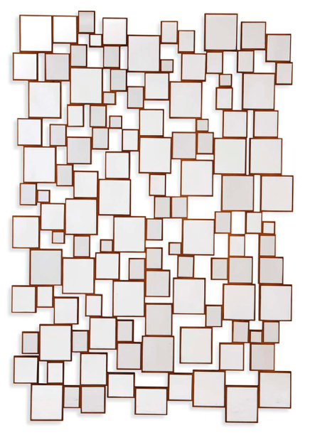 Maze wall mirror