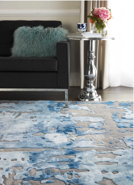 Blue/Grey Rug Prismatic
