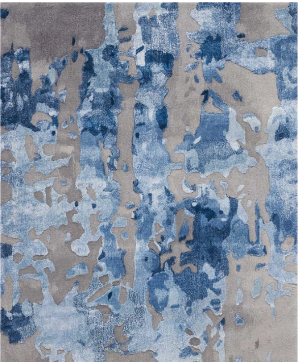 Blue/Grey Rug Prismatic