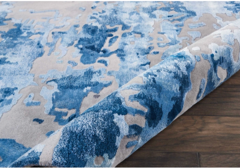 Blue/Grey Rug Prismatic