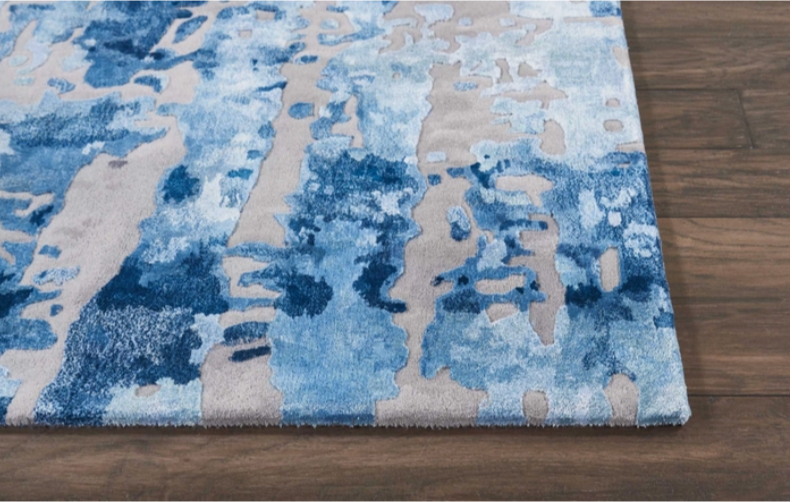 Blue/Grey Rug Prismatic