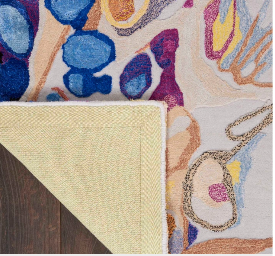 Prismatic Peacock Rug