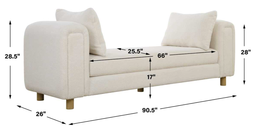 Repose Oversized Bench