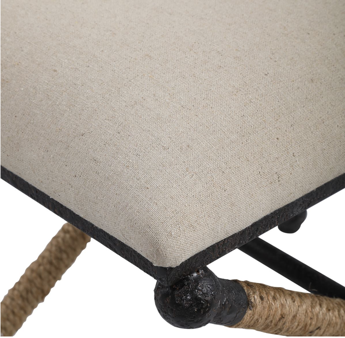 Firth Small Bench, Oatmeal