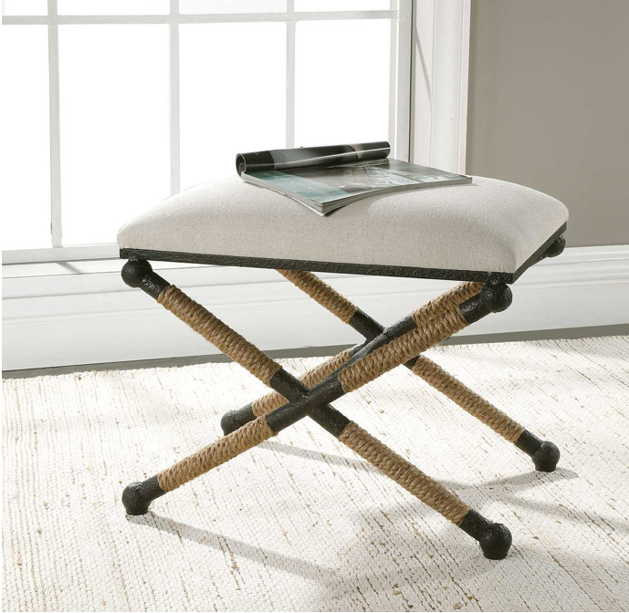 Firth Small Bench, Oatmeal