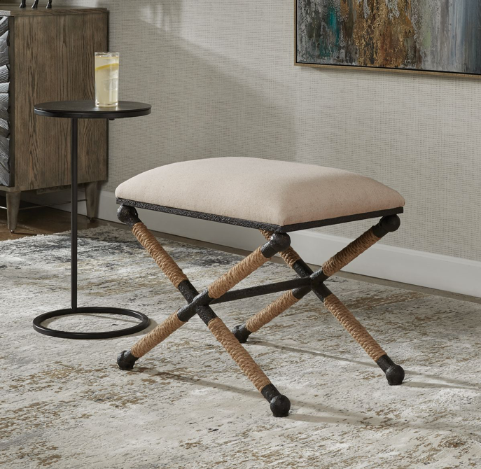 Firth Small Bench, Oatmeal