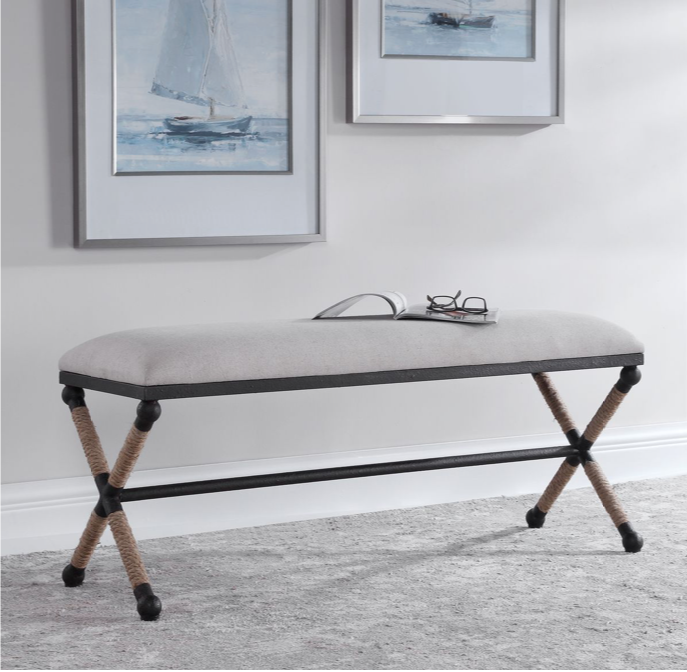 Firth Bench, Oatmeal Large