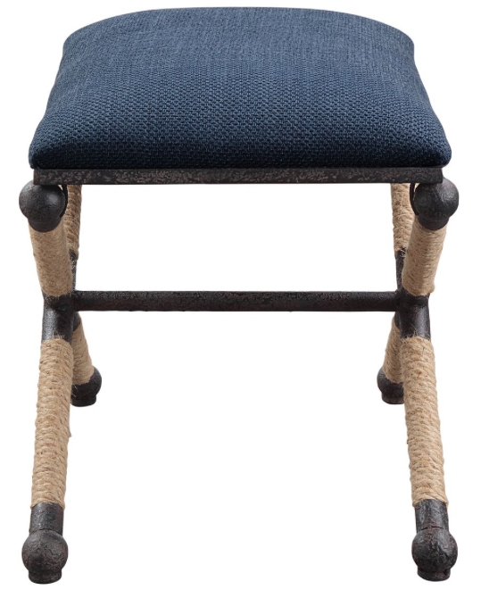 Firth Small Bench, Navy