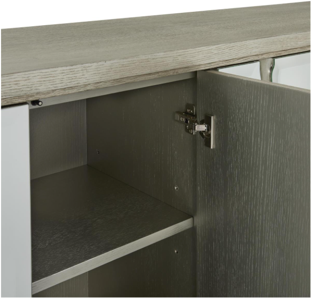 Ravine Silver Credenza