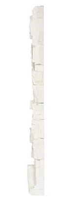 Rocky Ridge Dress Mirror, White Stone