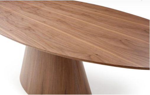 Bruno Walnut Dining Table