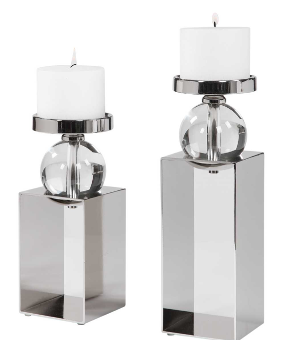Lucian Candleholders, S/2