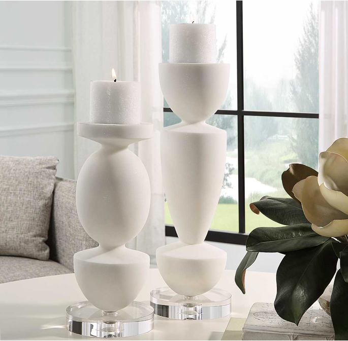Lido Candleholders, S/2