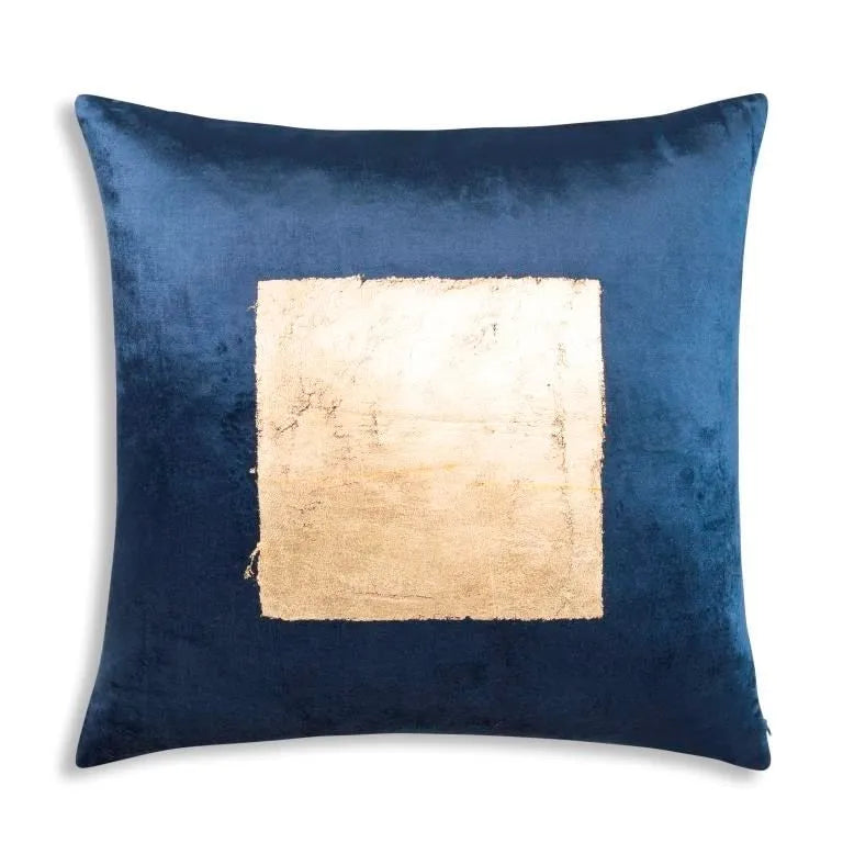 Veronica Navy Gold Foil Pillow