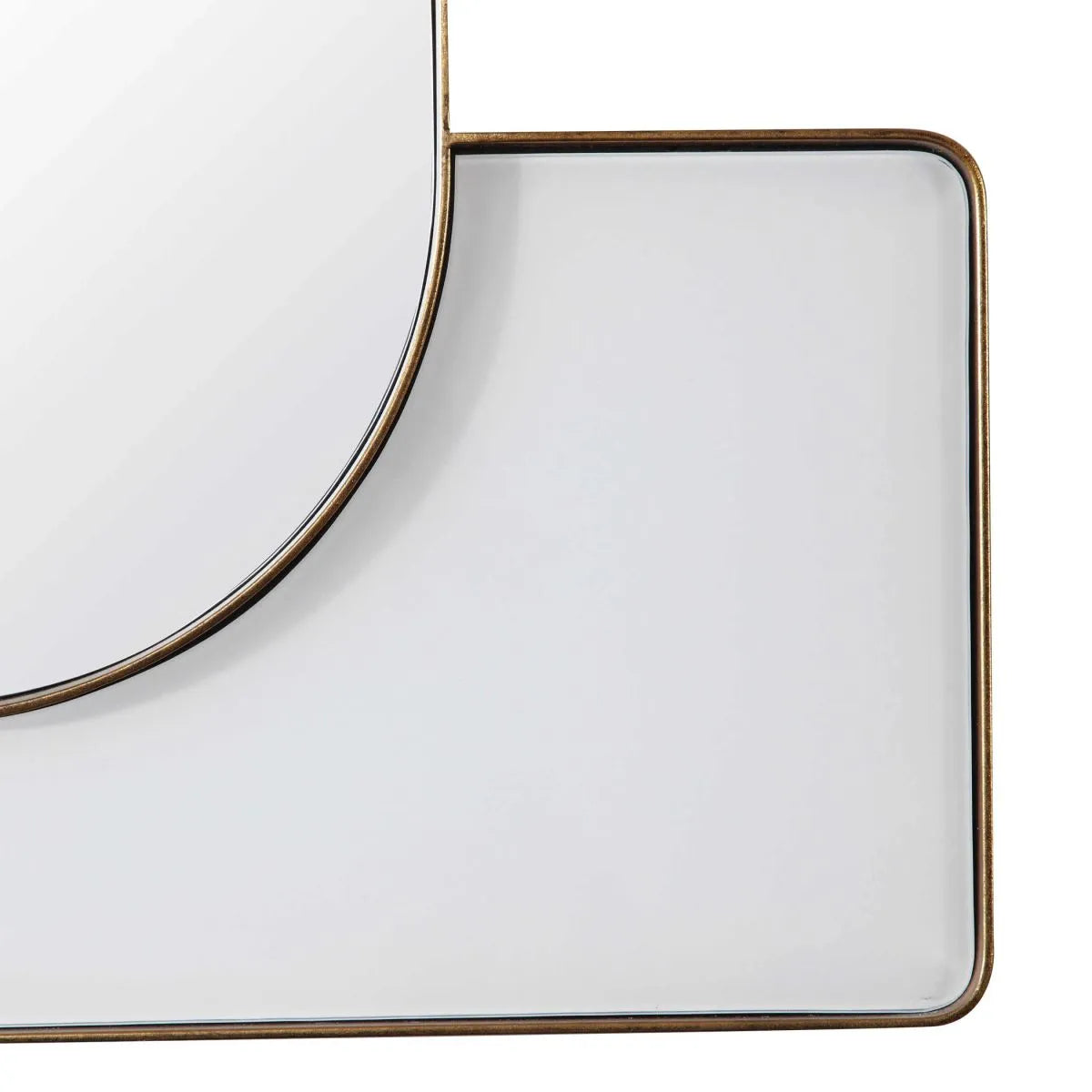 Embrace White & Gold Mirrors