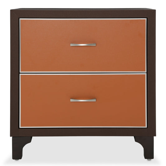 21 Cosmopolitan Orange Nightstand