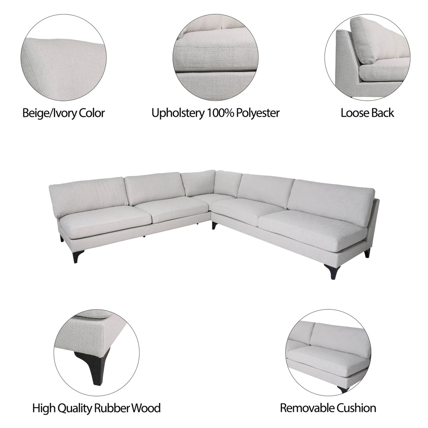 Modern Modular Sectional Sofa