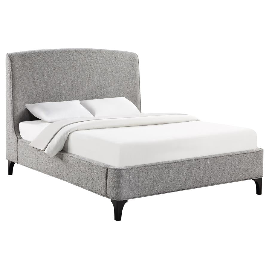 Manley Wingback Upholstered Bed