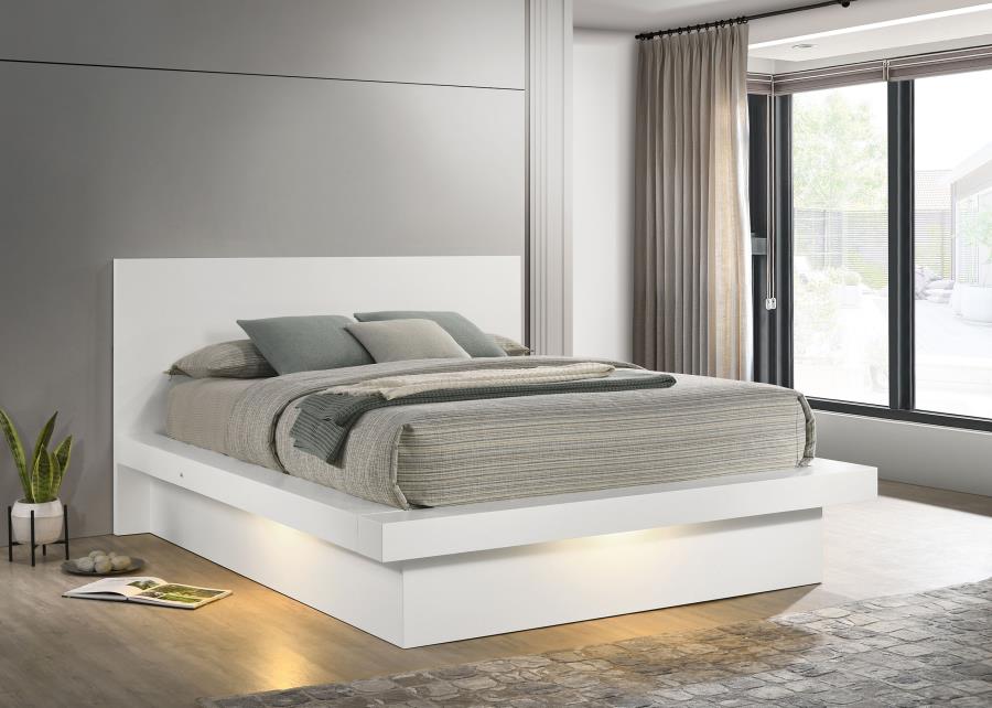 Led Panel Snow White Bed