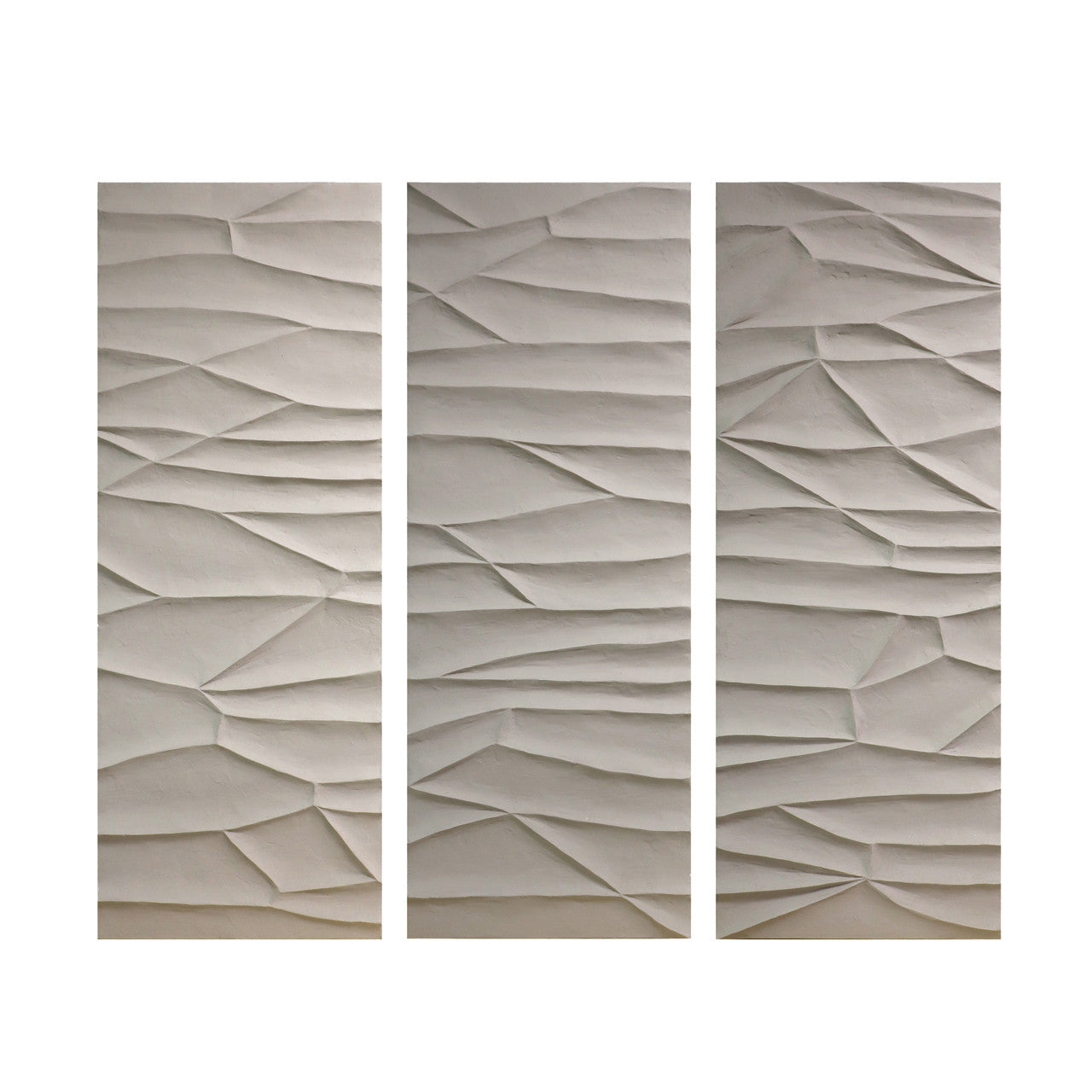 Set of 3 Charleston Dimensional Plaster Wall Art