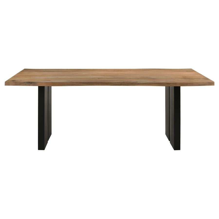 Drexel Acacia Live Edge Wood Dining Table