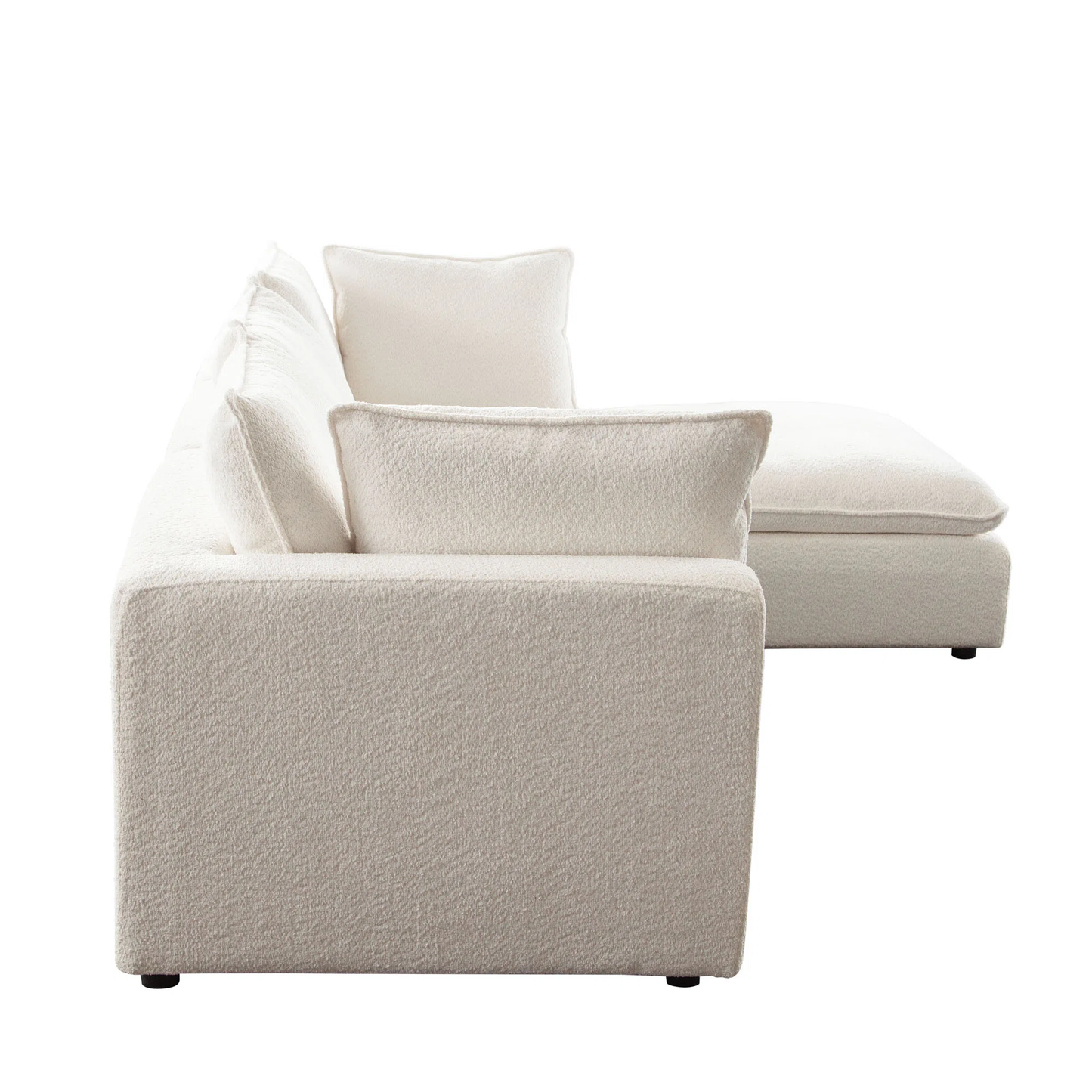 Janice 4 Piece Upholstered Sectional