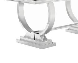 White Glass Rectangular Dining Table