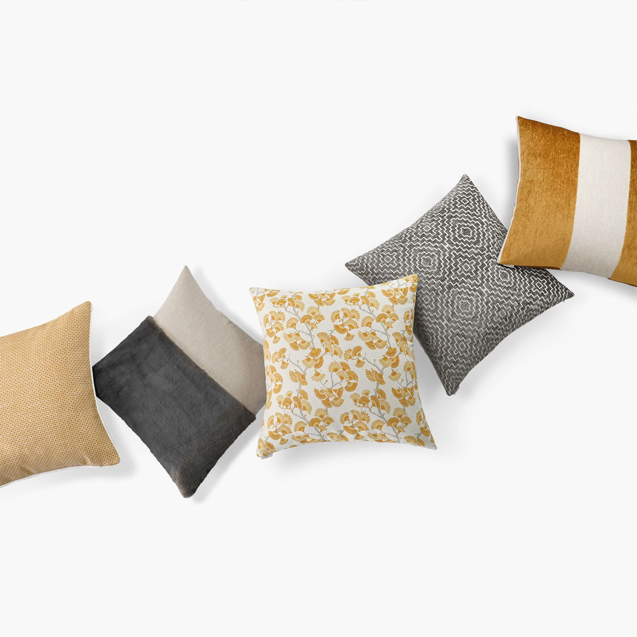 D.V. Kap Tile-Mushroom Pillow