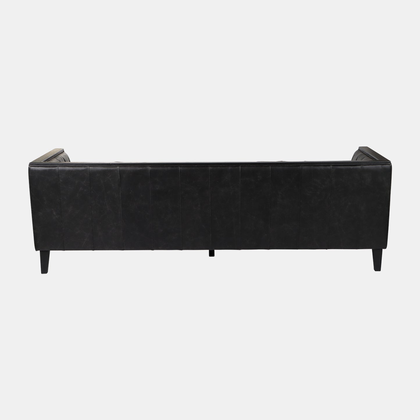 Black Leather Sofa