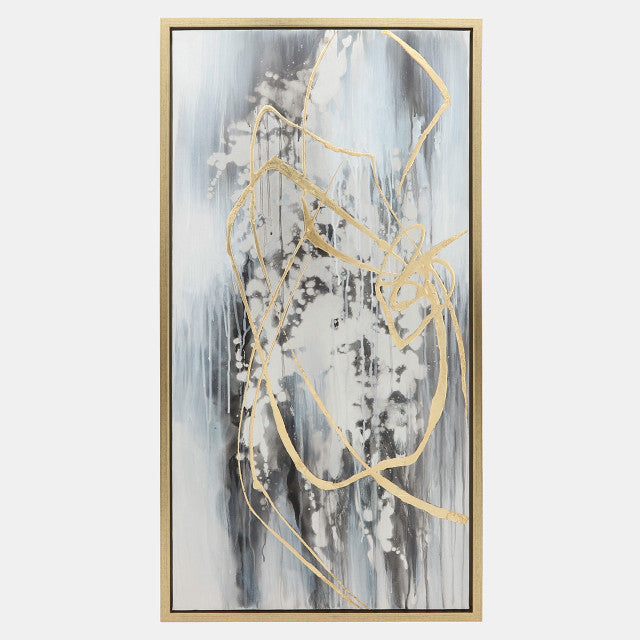 Set of 3 Multi Color Abstract Artwork