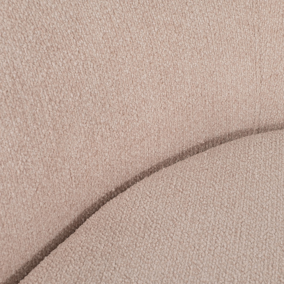 2 Piece Blush Pink Chaise / Sofa Set