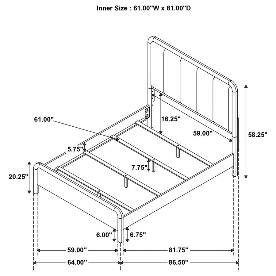 Lavine Upholstered Bed