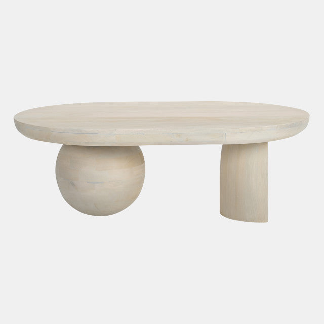 Orbit Antique White Coffee Table