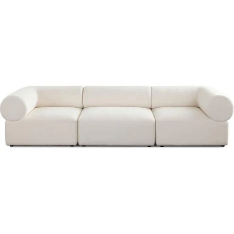 Venus 3 Piece Ivory Sofa
