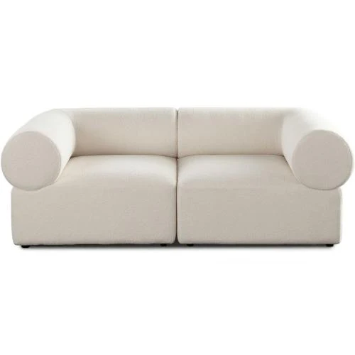 Venus 2 Piece Ivory Sofa