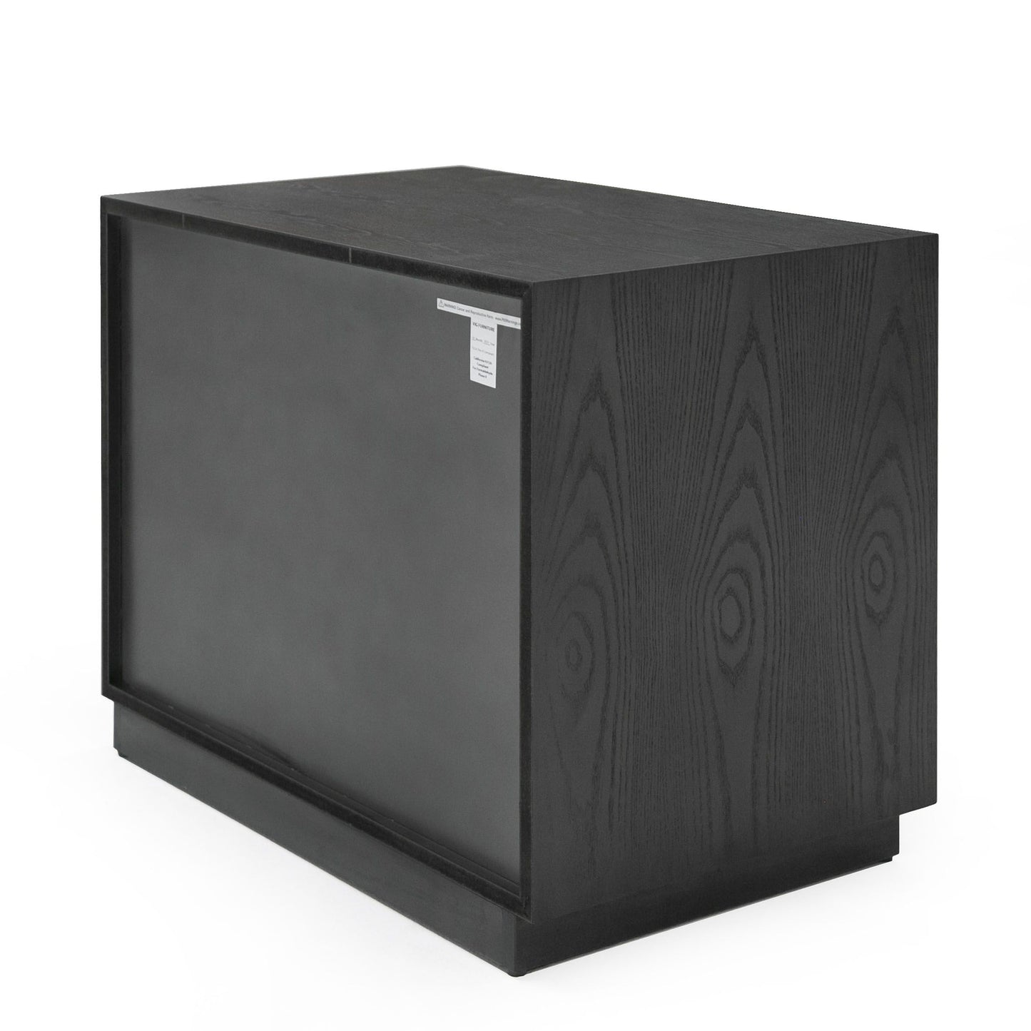 Manhattan Grey and Gold Nightstand