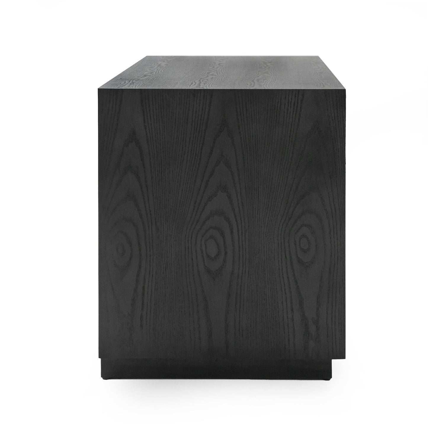 Manhattan Grey and Gold Nightstand